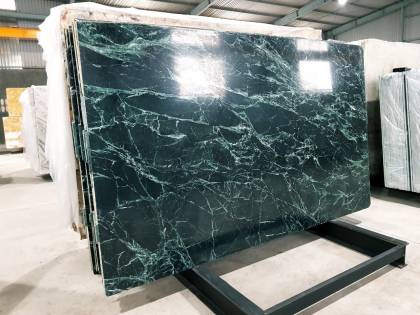 spider green marble